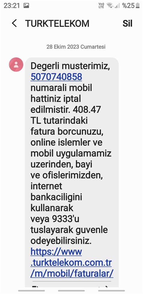 Turk Telekom Ubesinden Ald M Fatural Data Hatt Ptali Sonras