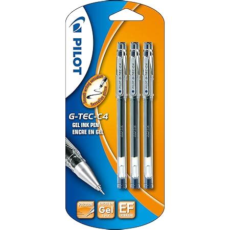 Amazon Pilot G Tec C Gel Microtip Rollerball Mm Pack Of