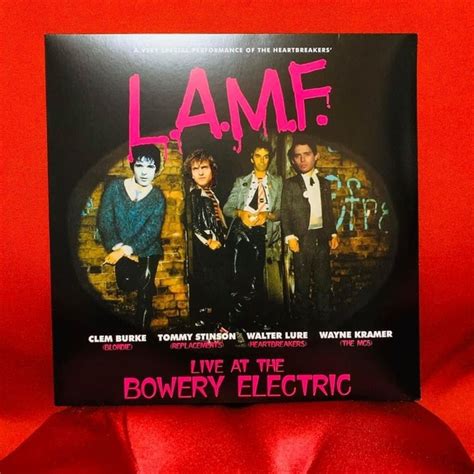 L A M F Live At The Bowery Electric Half A Century Vinyl Lover Museum Muuseo 1057298