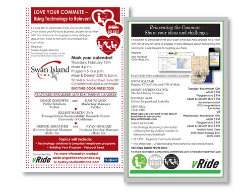 Creative Design Graphics || vRide evite
