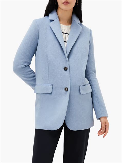 Light Blue Wool Coats Atelier Yuwaciaojp