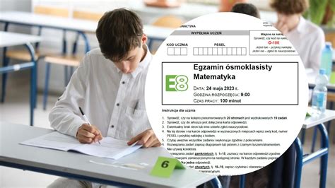 Wyniki z egzaminu ósmoklasisty 2023 Oto arkusz odpowiedzi i wyniki z