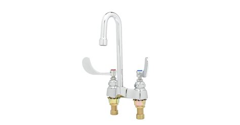 T And S Brass B 0892 Deck Mounted Centerset Medical Faucet Build