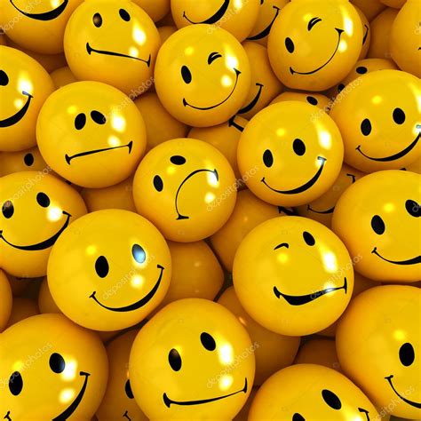 Smilies With Different Expressions — Stock Photo © Franckito 2318075