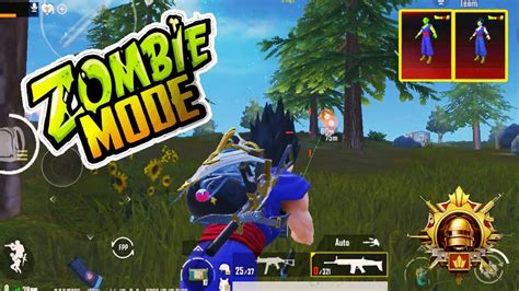 OMG PLAYING ZOMBIE MODE BGMI 2 8 UPDATE WITH GOKU SUIT BGMI PUBG