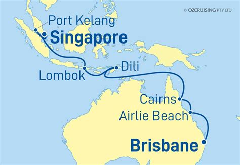 14 Night Brisbane To Singapore Cruise On The Pacific Dawn Pa21 W107b