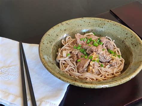 Recette De Nouilles Soba Au Sarrasin Et Bavette Marin E