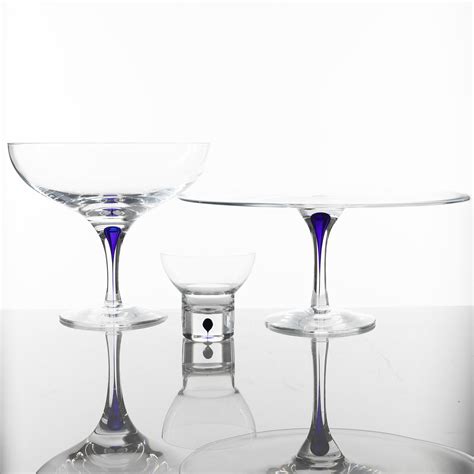 Erika Lagerbielke Glasservis 120 Delar Intermezzo Orrefors