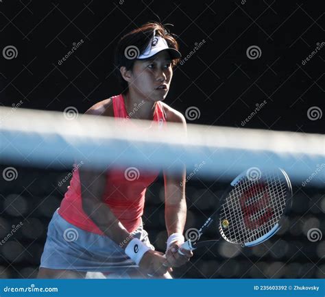 Grand Slam Champion Zhang Shuai of China in Action during 2019 ...