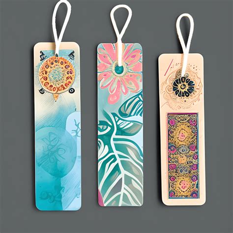 Boho Bookmarks Digital Graphic Creative Fabrica