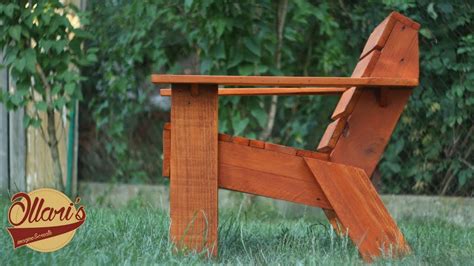 Pallet Adirondack Chair Plans