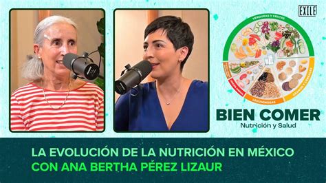 La nutrición en México con Ana Bertha Pérez Lizaur VidCast YouTube