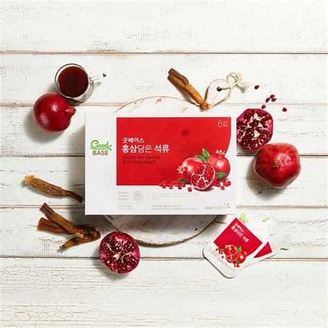 Good Base Pomegranate Korean Red Ginseng Kgc Australia