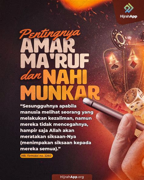 Pentingnya Amar Maruf Nahi Mungkar Dalam Islam Hijrahapp