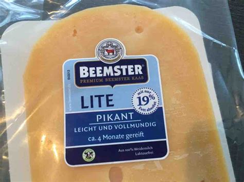 Beemster Käse Beemster Käse Kalorien Neue Produkte Fddb