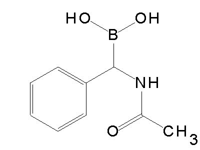 Acetamido Phenyl Methyl Boronic Acid Structure