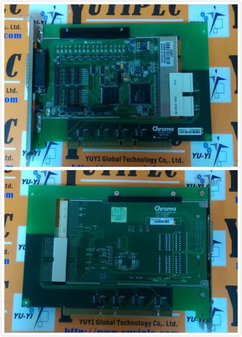 CHROMA ADLINK PXI 52981 MODUIE WITH 58183 E VER A PLC DCS SERVO