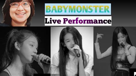 BABYMONSTER Live Performance PHARITA RORA ASA Reaction YouTube