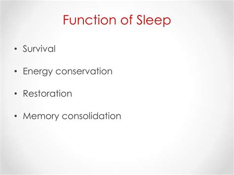 Ppt Physiology Of Sleep Powerpoint Presentation Free Download Id