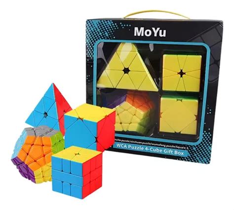 Kit Cubo Mágico 2x2 3x3 4x4 5x5 Kit Pyraminx Megaminx MercadoLivre