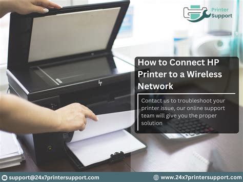 How To Connect Hp Printer To A Wireless Network By 24x7 Printer Support Medium