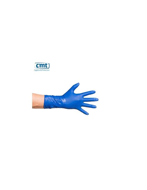 Guantes Latex Alto Riesgo Azules Sin Polvo Piezas Cmt Ordene De