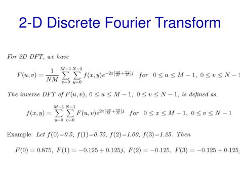 PPT - Discrete Fourier Transform PowerPoint Presentation, free download - ID:1346875