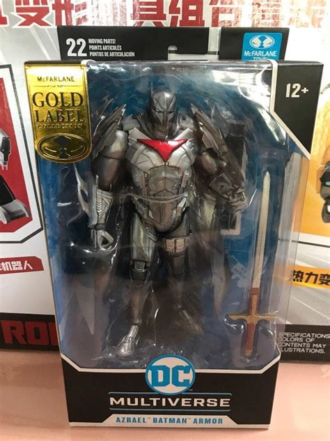 Azrael Batmat Armor DC Hobbies Toys Toys Games On Carousell