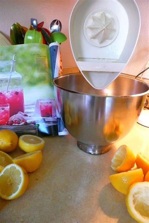 Martha Stewart S Cherry Lemonade Made Using The Kitchen Aid Cherry