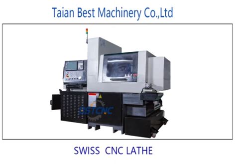 Bst-G205e 5 Axis High Precision High Rigidity Swiss Type CNC Lathe ... 