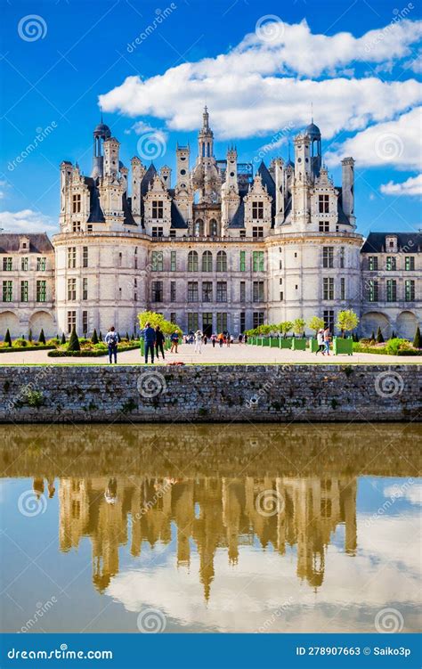 Chateau De Chambord Castle France Editorial Stock Photo Image Of