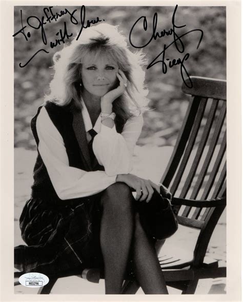 Cheryl Tiegs Signed Autographed 8x10 Photo Legendary Supermodel Jsa