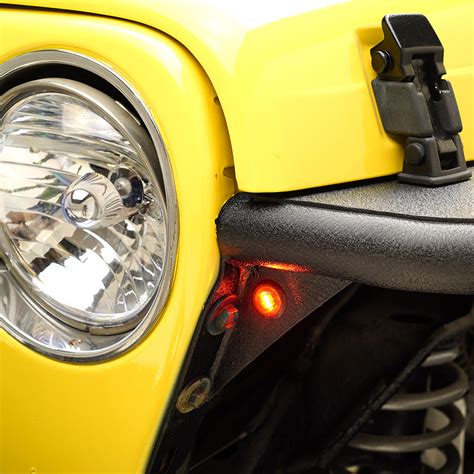 Paramount Automotive Steel Front Fender With Flare Led Turn