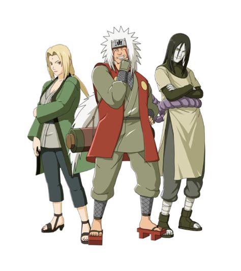 Naruto Legendary Sannin Render By Drumsweiss On Deviantart