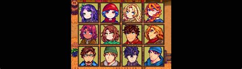 Lunartique S Fisharia Anime Portraits At Stardew Valley Nexus Mods