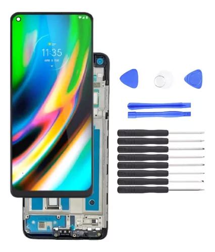 Tela Display Lcd Frontal Aro Compatível Moto G9 Plus Xt2087 Frete grátis