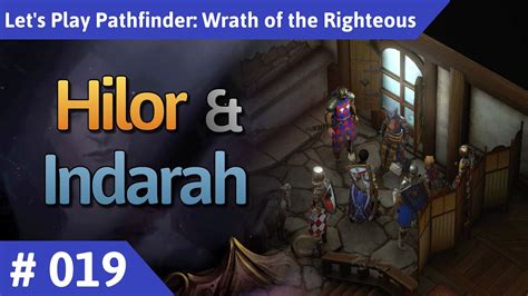 Pathfinder Wrath Of The Righteous Deutsch Teil 19 Hilor Indarah