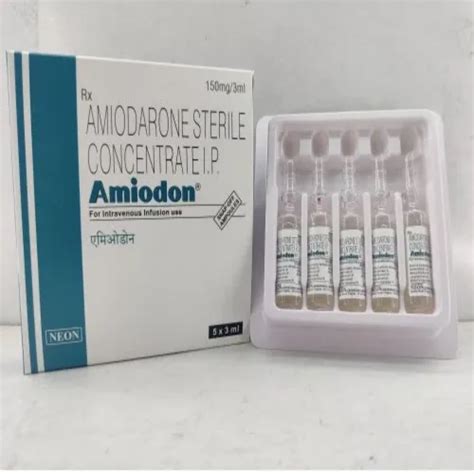 Amiodarone Amiodon Mg Injection At Rs Pack Amiodarone