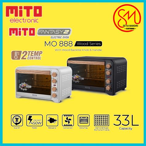 Jual Mito Fantasy Mo Oven Liter Pemanggang Elektrik Low Watt