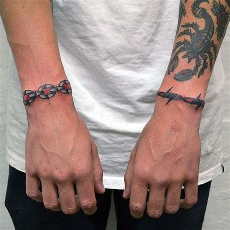 Awesome Barbed Wire Tattoo Designs For Men Guide Tattoos