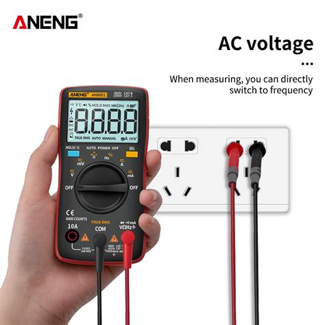 AN8001 capacitor tester Digital Multimeter profesi... – Grandado