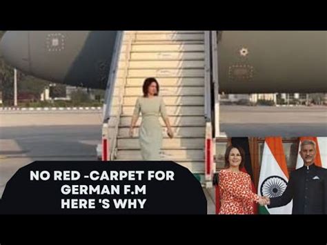 German FM Cold Shouldered In India Berlin Clarifies After Warm