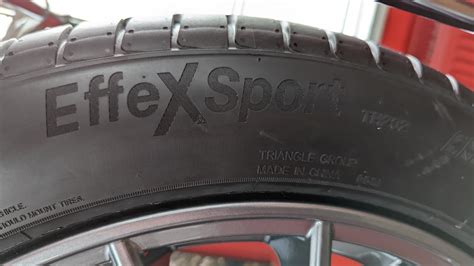 Il Triangle Effexsport Ottiene L Etichetta A Nel Wet Grip Pneusnews It