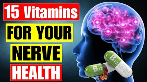 15 Best Vitamins For Nerves And Muscles Neuropathy Treatment YouTube