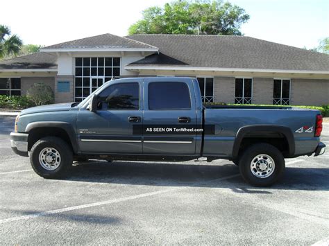 2006 Chevrolet Silverado 2500 Hd Lt Crew Cab Pickup 4 Door 6 6l