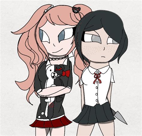 Junko And Mukuro By Ashthefoxxhusky On Newgrounds