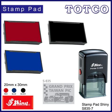 S Ink Pad Shiny Refill Mm X Mm Totco Trading Sdn Bhd