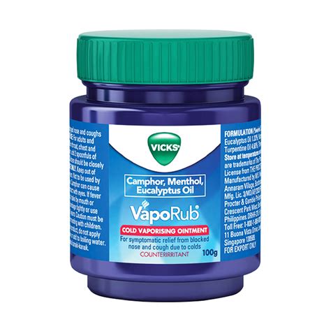 Vicks Vaporub 100g Felicity Community Pharmacy