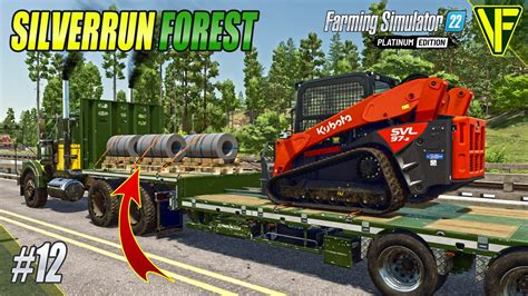 Delivering The First Steel Silverrun Forest Farming Simulator