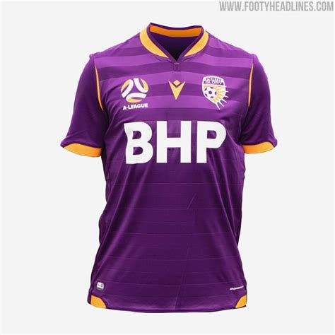 Perth Glory Heim Away Trikots Ver Ffentlicht Nur Fussball